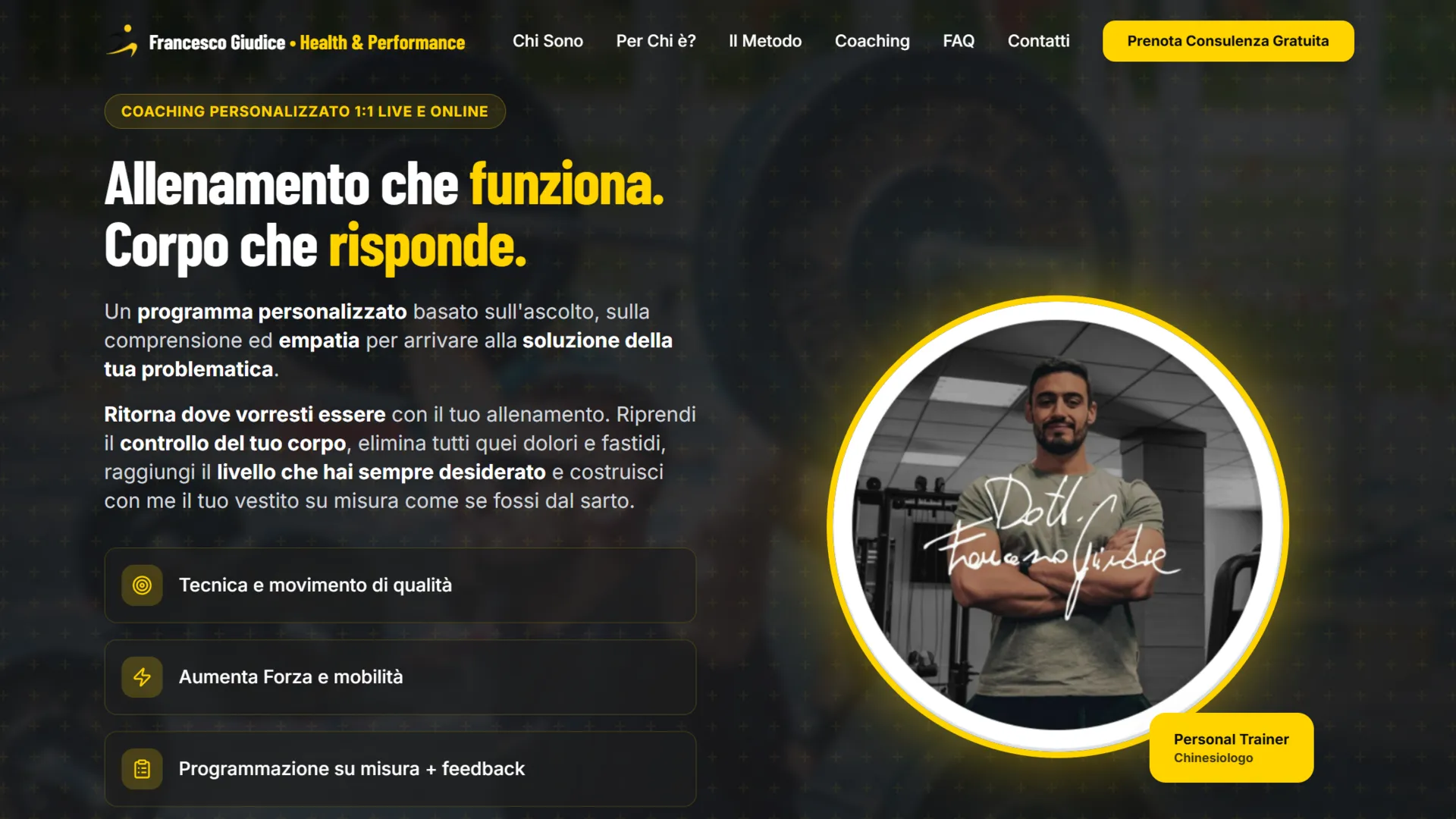 Sito web Dott. Francesco Giudice