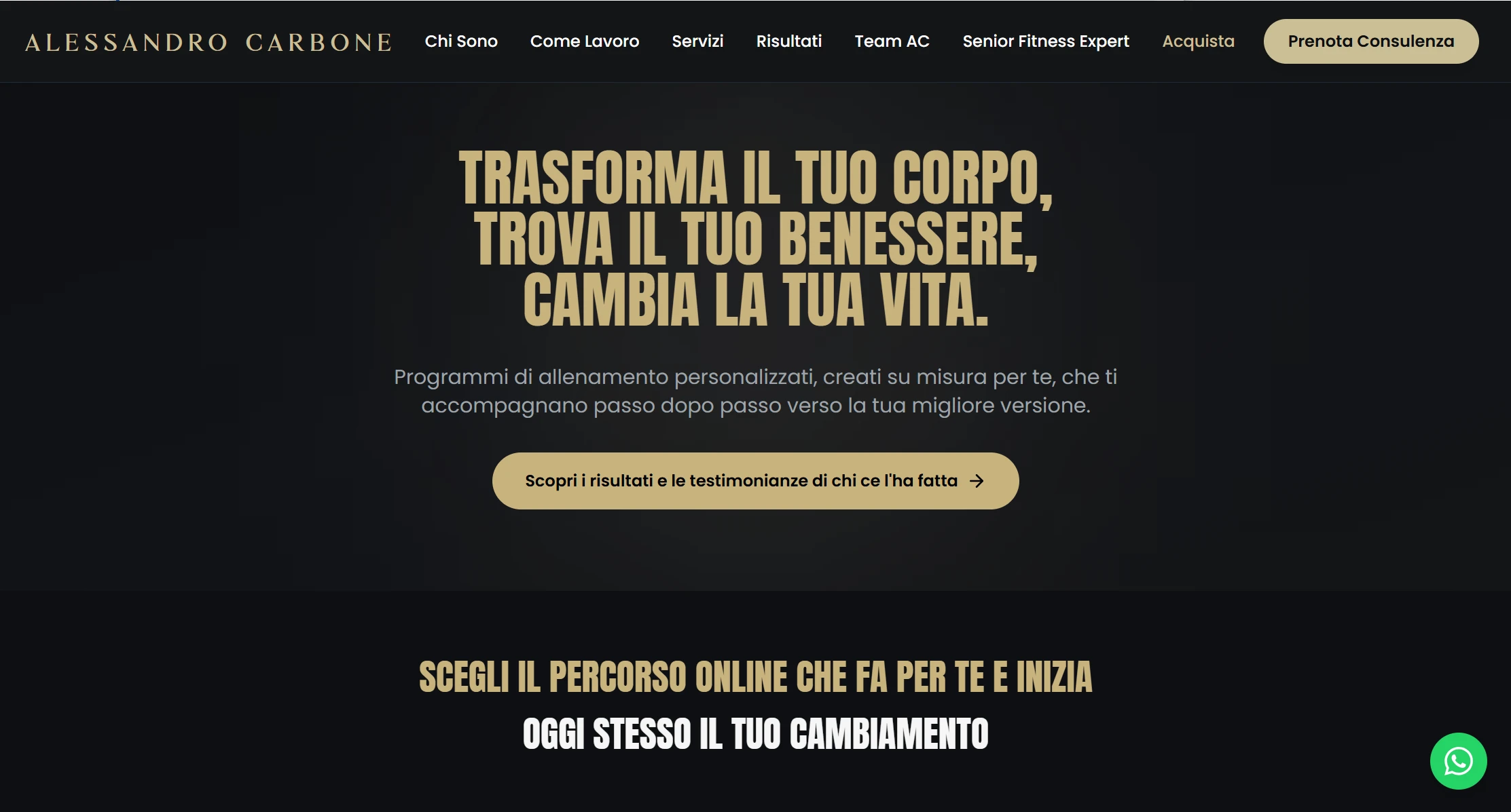 Sito web Dott. Alessandro Carbone